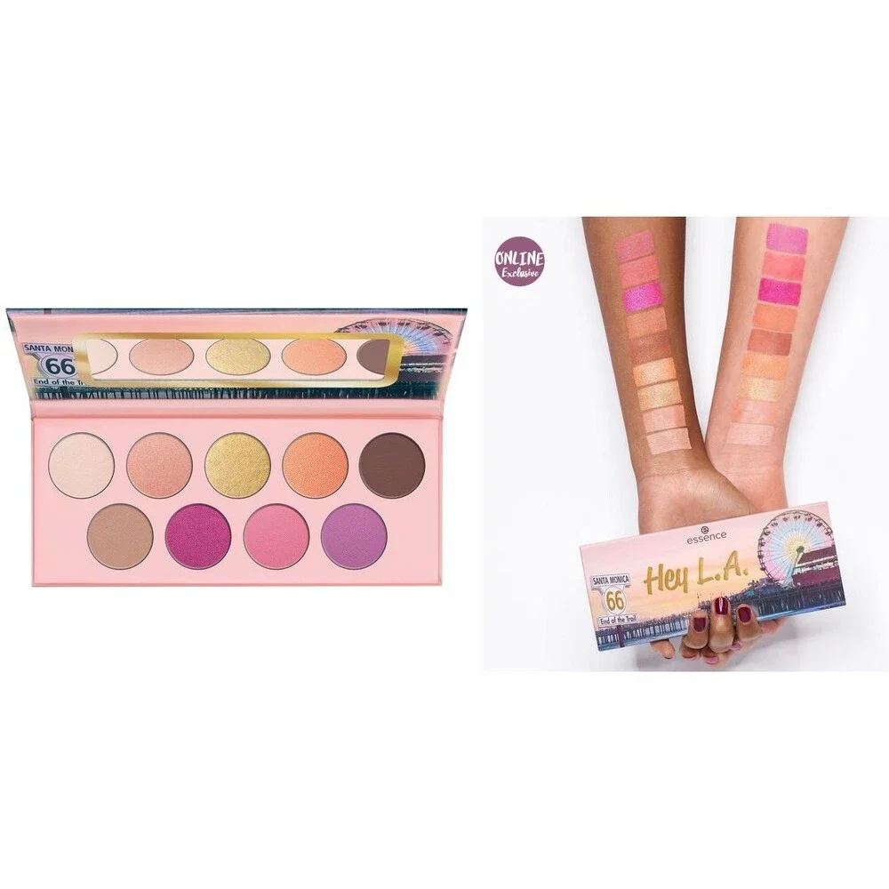 essence Eyeshadow Palette - 9 Highly Pigmented Eyeshadows - 06 Hey L.A.
